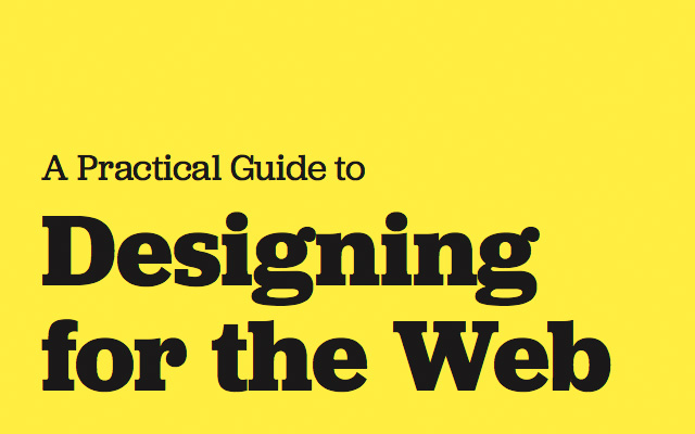 Designing for the Web by Mark Boulton