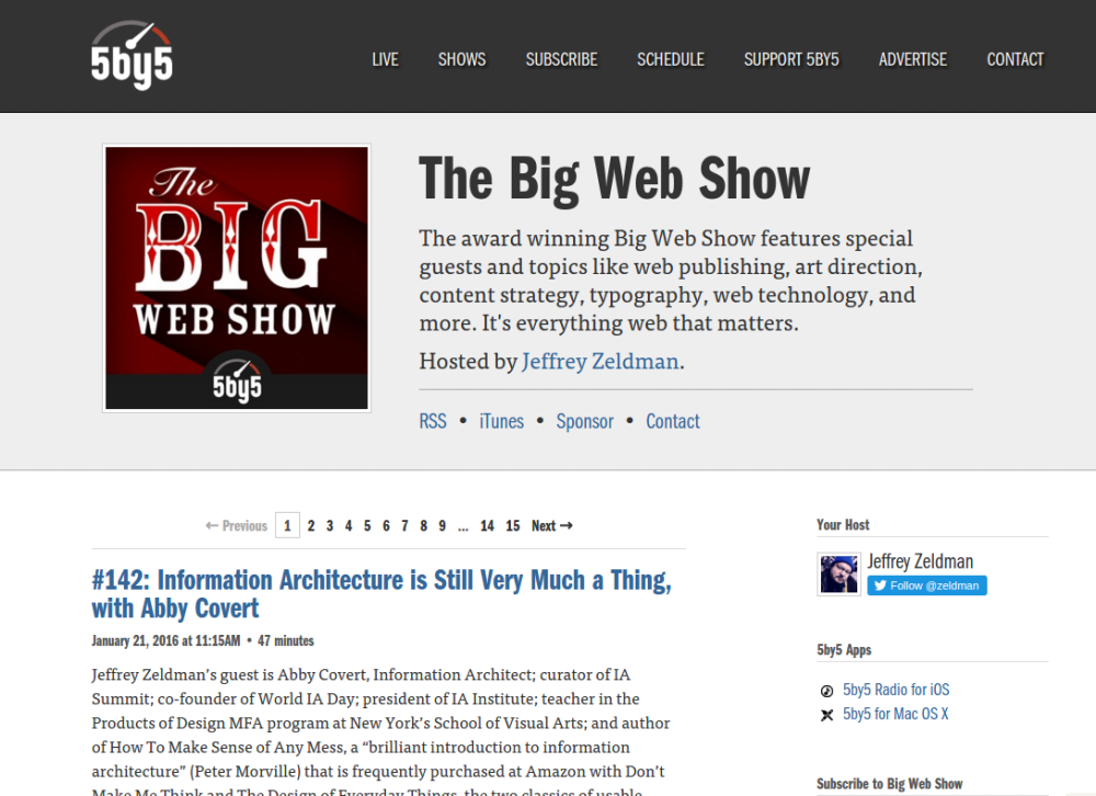 the big web show